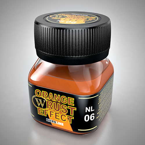 Nitroline Rust Effect: Orange Rust 50ml Bottle