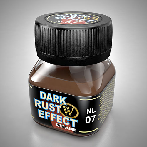 Nitroline Rust Effect: Dark Rust 50ml Bottle