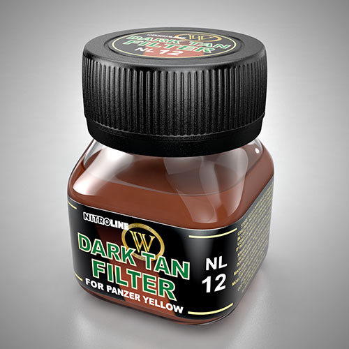 Nitroline: Dark Tan Filter 50ml Bottle