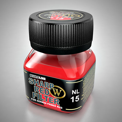 Nitroline: Sharp Red Filter 50ml Bottle