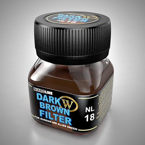 Nitroline: Dark Brown Filter 50ml Bottle