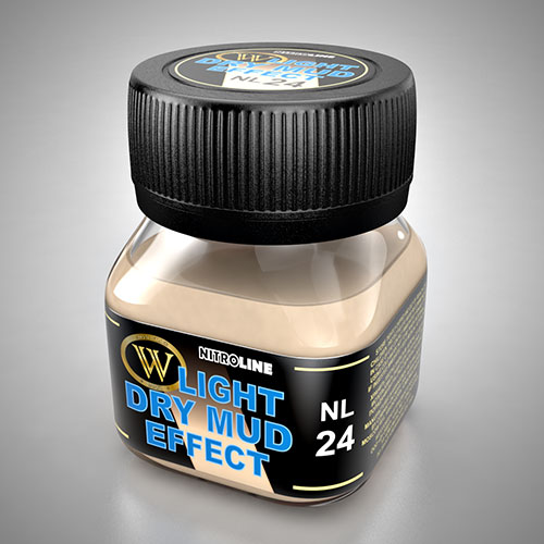 Nitroline Earth Effect: Light Dry Mud 50ml Bottle