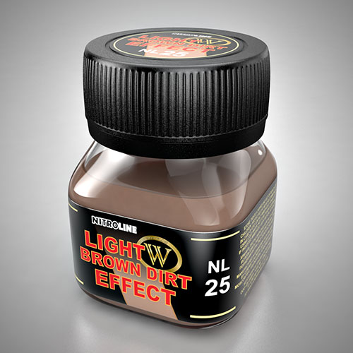 Nitroline Earth Effect: Light Brown 50ml Bottle