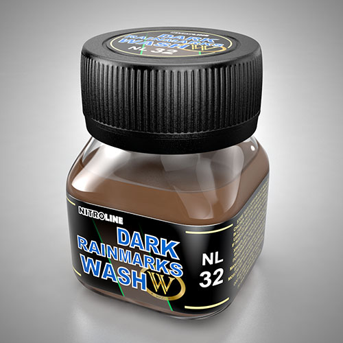 Nitroline: Dark Rainmarks Wash 50ml Bottle
