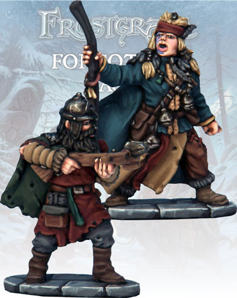 Frostgrave: Barbarian Apothecary & Marksman