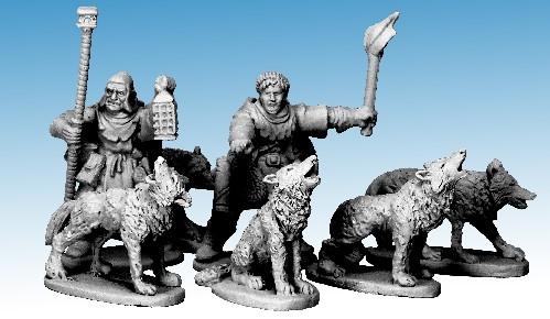 Frostgrave: (Beastiary) Wolves