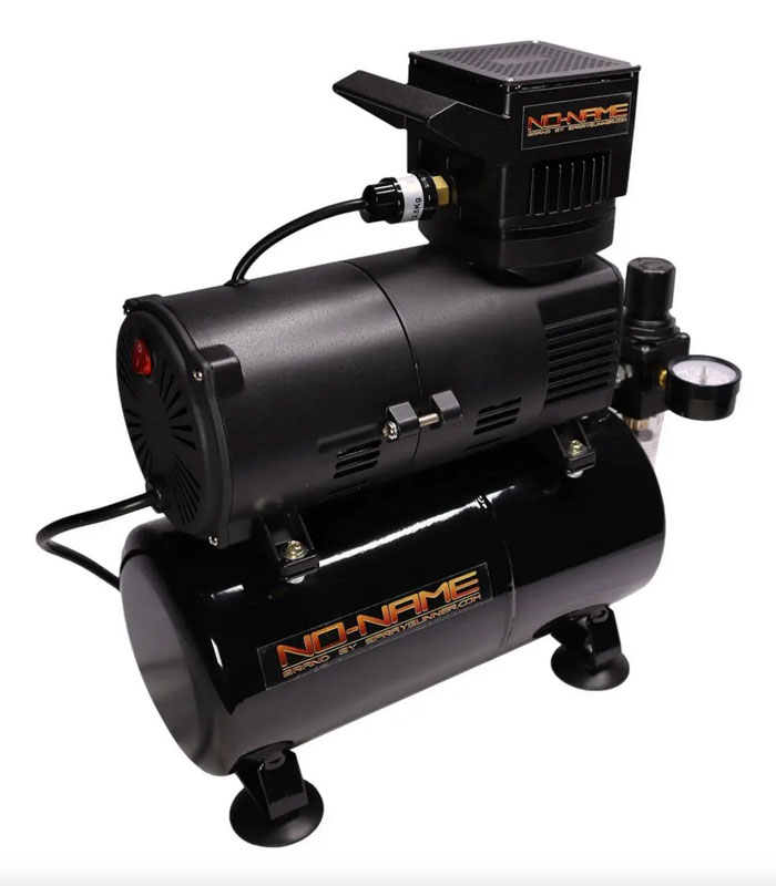 NO-NAME BRAND Cool Tooty Airbrush Compressor with Tank