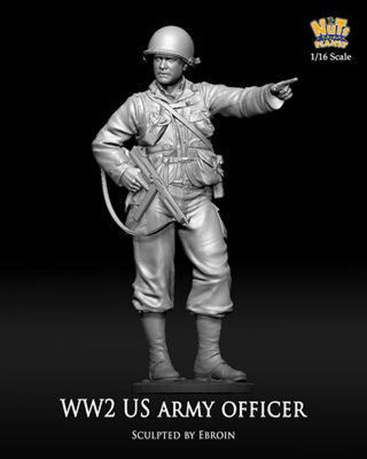 WW2 US Army Officer 120mm