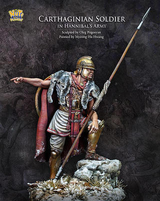 Carthaginian Soldier in Hannibals Army