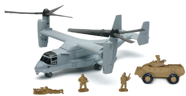 Bell V22 Osprey Aircraft Playset