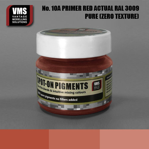 Spot-On Pigment- Primer Red RAL 3009 Actual Pure Pigment