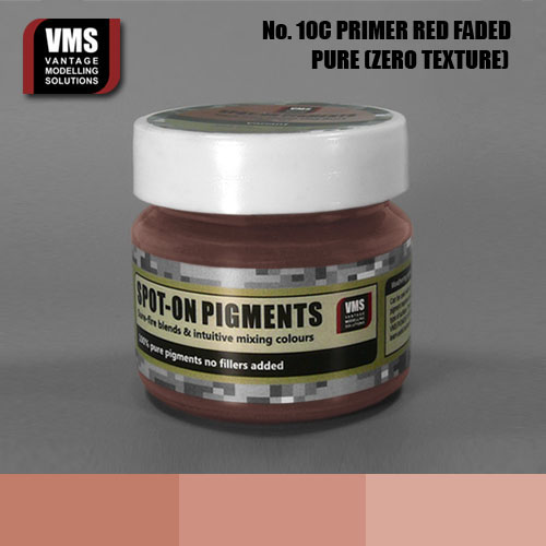 Spot-On Pigments- Primer Red RAL 3009 Faded