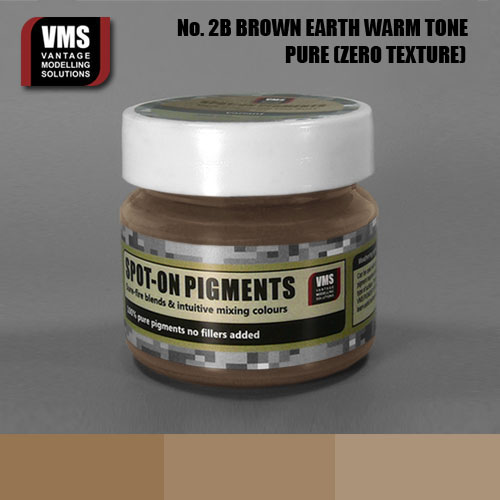 Spot-On Pigment- European Brown Earth Warm Tone Pure Pigment