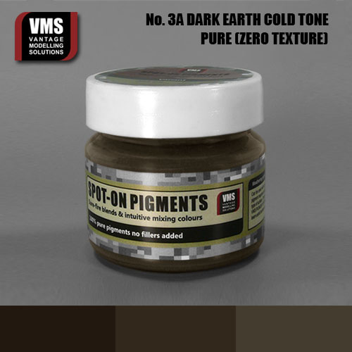 Spot-On Pigment - European Dark Earth Cold Tone Pure Pigment