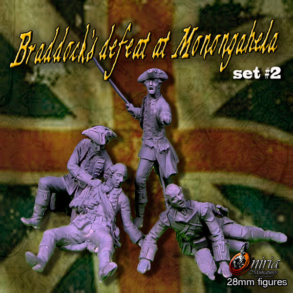 Braddocks Defeat at Monongahela Set #2