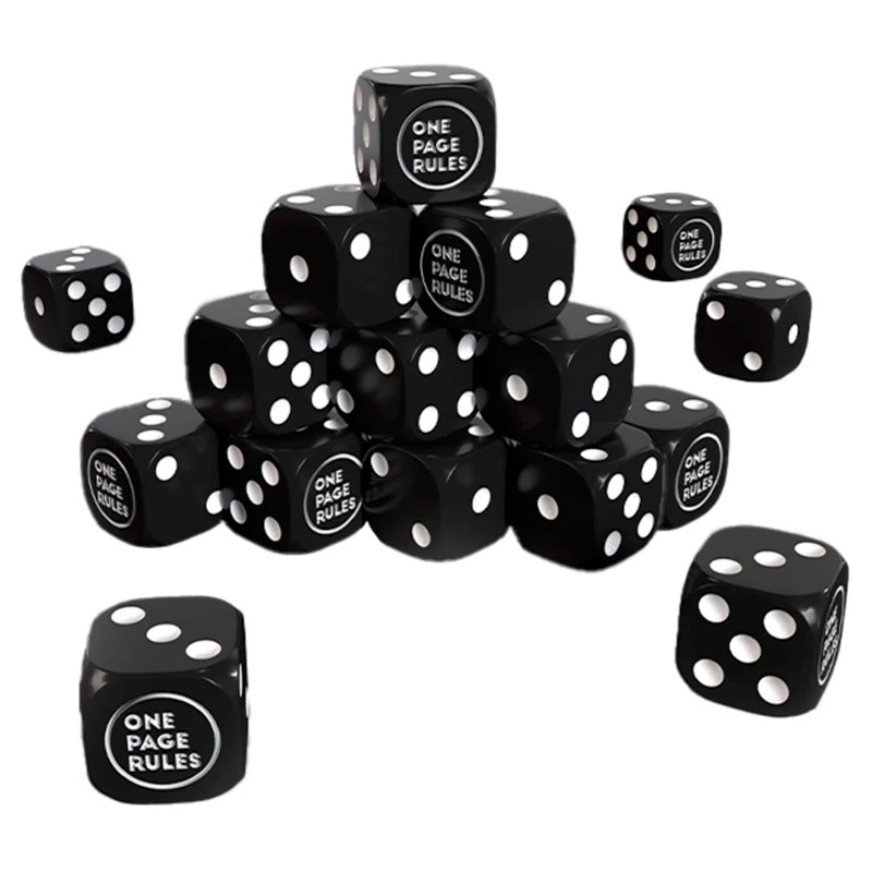 One Page Rules: Grimdark Future 16mm Dice Set (20)
