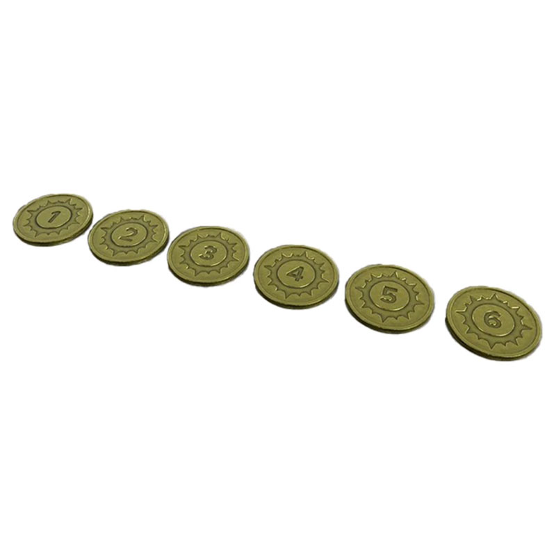 One Page Rules: Grimdark Future Metal Objective Markers