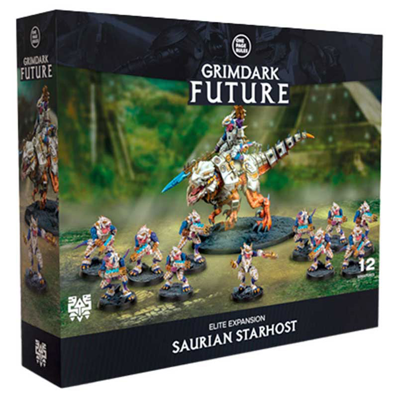 One Page Rules Grimdark Future: Saurian Starhost Elite Expansion