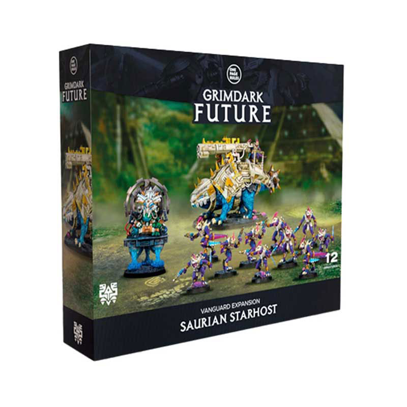 One Page Rules Grimdark Future: Saurian Starhost Vanguard Expansion