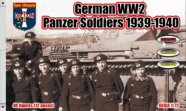 WWII German Panzer Soldiers 1939-1940