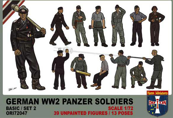German WWII Panzer Soldiers Set #2 
