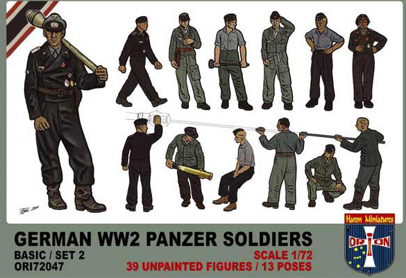 German WWII Panzer Soldiers Set #2