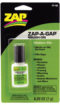 Zap-A-Gap CA+ Brush-On 1/4oz