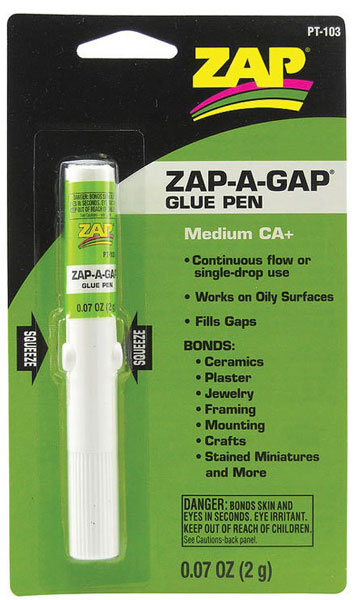 Zap-A-Gap CA+ Glue Pen