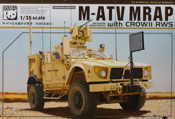 US Army M-ATV MRAP W/CROW II RWS