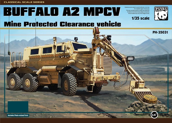 Buffalo A2 MPCV Mine Protected Clearance Vehicle