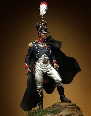 Officer of the Grenadiers of the Young Guard, France 1815