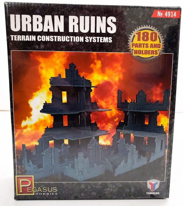Urban Ruins Terrain Construction Set