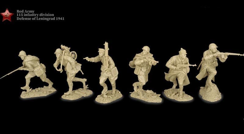 Battle for Leningrad 1941 - Soviet 115th Infantry Division