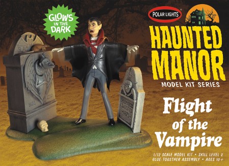 1/12 Haunted Manor Flight of the Vampire Glow-in-the-Dark Diorama Set