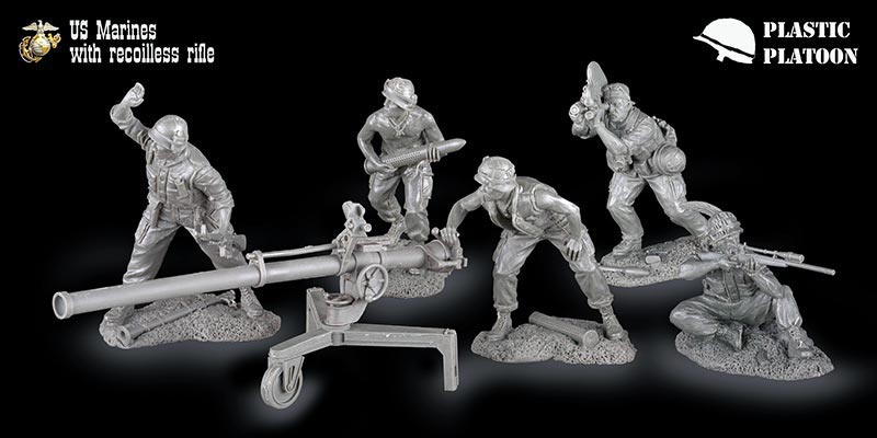 USMC Recoiless Rifle Crew & Cameraman