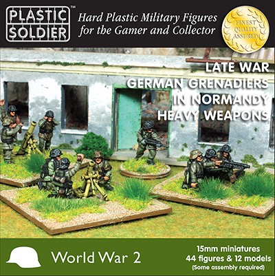 Late WWII German Grenadiers w/Heavy Weapons Normandy (44)