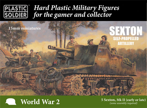 British Sexton Self Propelled Artillery