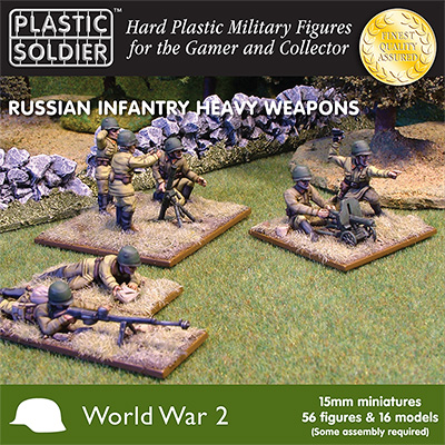 WWII Russian Infantry Heavy Weapons