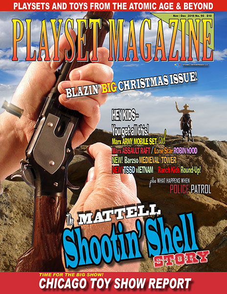 Playset Magazine Issue 90 The Mattel Shootin Shell Story