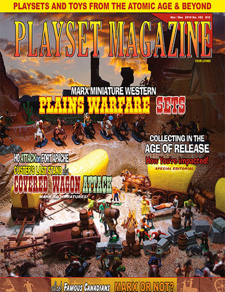 Playset Magazine Issue 103 Marx Miniature Western Plains Warfare Sets
