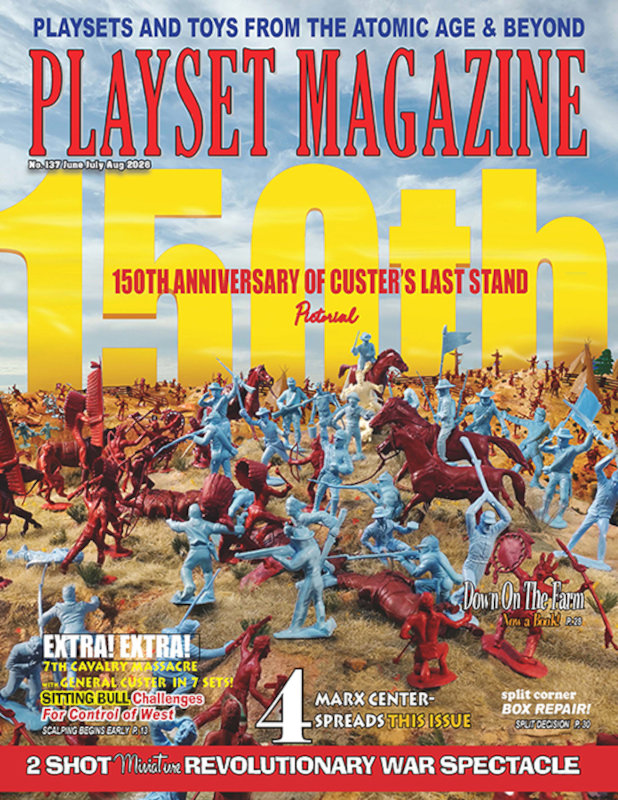 Playset Magazine Issue 137 150th Anniversary Custer