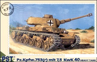 PzKpfw 753(R) with 7.5cm KwK