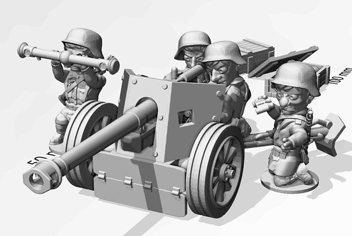 ToonKrieg German Pak 40 