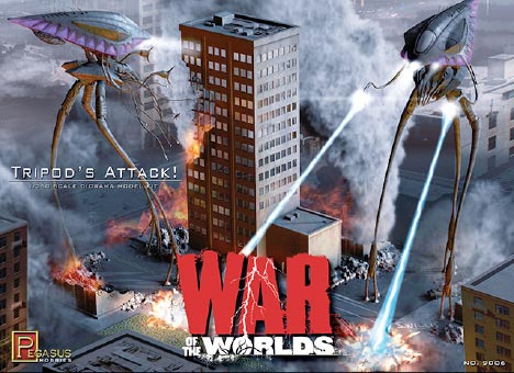 War of the Worlds: Tripods Attack Diorama