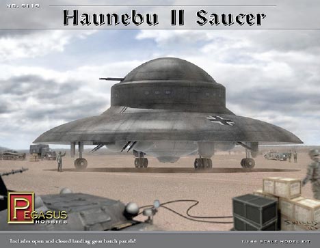 Haunebu II German WWII UFO Saucer