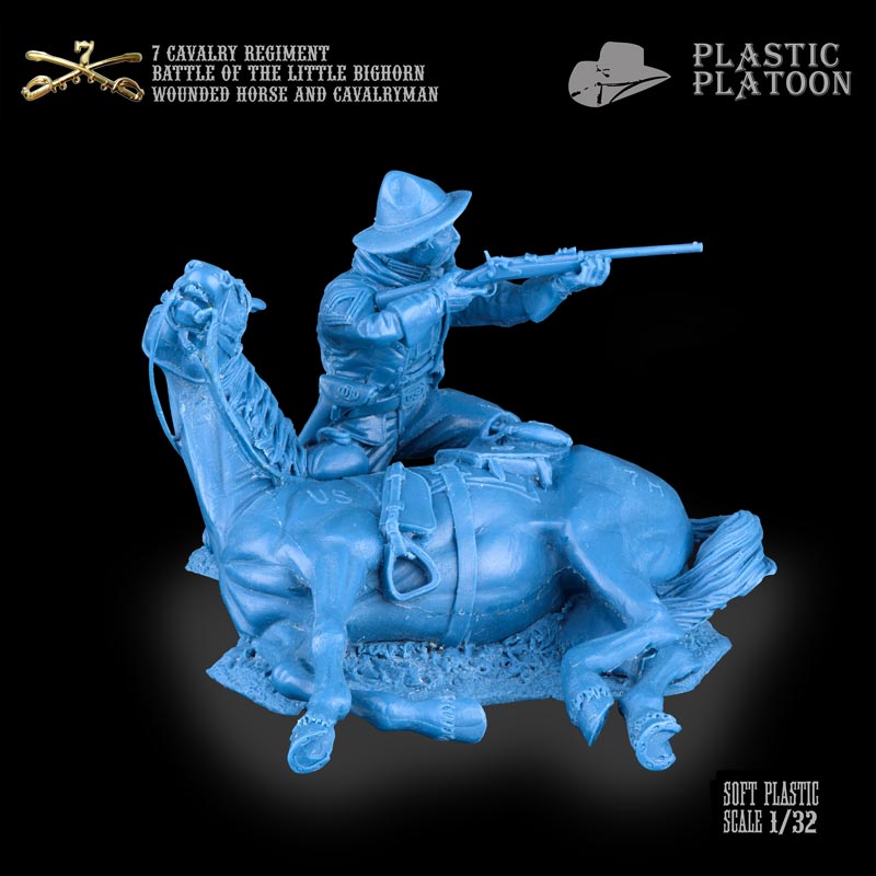 Battle of The Little Bighorn: Wounded Horse and Cavalryman