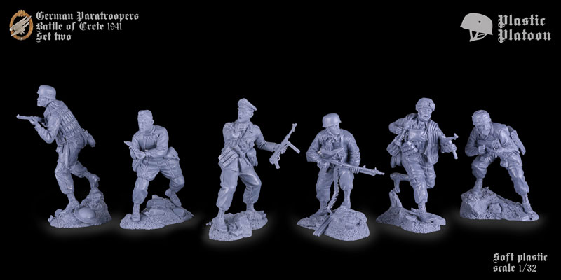 WWII German Fallschirmjagers Set 2