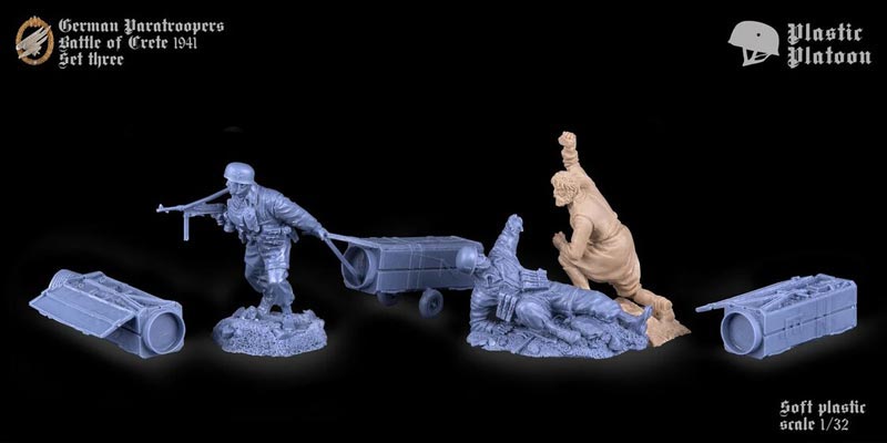 WWII German Fallschirmjagers Set 3