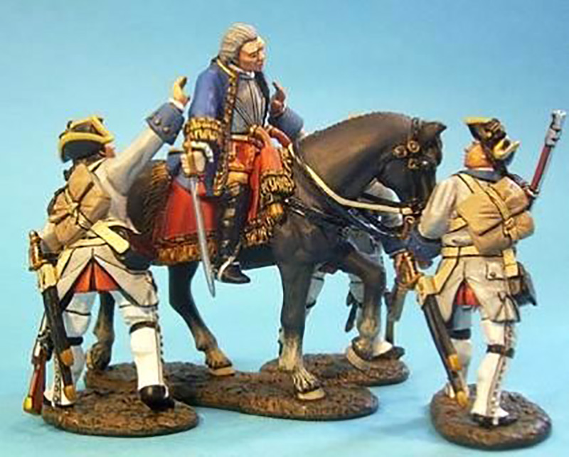BATTLE ON THE PLAINS OF ABRAHAM 1759 - THE RETREAT OF MONTCALM #QF-01 - 1 AVAILABLE OOP