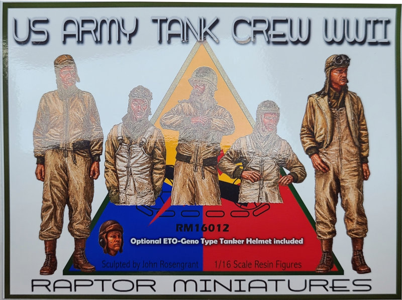 Raptor Miniatures Raptor Miniatures US Army Tank Crew WWII Limited Edition (4 available)